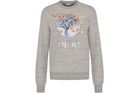 dior dinosaur sweatshirt|dior x sorayama tyrannosaurus.